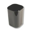 Стакан-органайзер пластиковый 70*70*100 мм, черный, квадратный СТАММ Визит	CН31																						